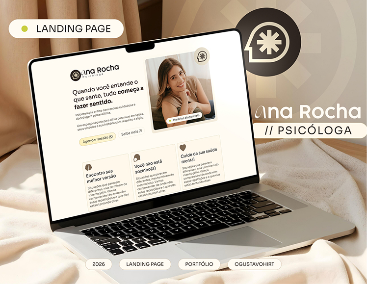 Projeto 006 — Landing Page Psicóloga Ana Rocha
